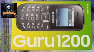 Samsung Guru1200 Keypad Phone Unboxing. Single SIM.