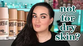 NEW MAKEUP FOREVER HD SKIN UNDETECTABLE FOUNDATION! NEW FAVE?