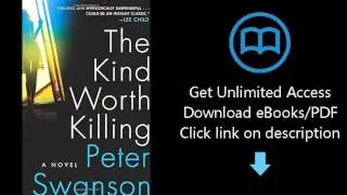 Download The Kind Worth Killing: A Novel PDF