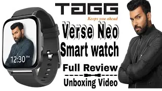 TAGG VERVE NEO Smartwatch Full Review & Unboxing Video | #taggverveneo #unboxing #review #smartwatch