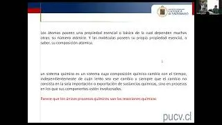 Ontología de la química clase 1 parte 2