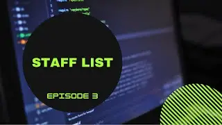 Discord.JS Tutorials - Updating Staff List