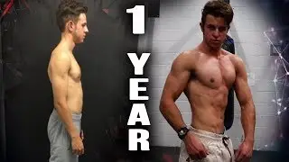 Natural Body Transformation 1 YEAR (15-16) // Gym Motivation