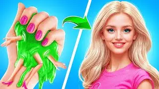 Girls Learn to Do Makeup Like a Barbie! How to Become Popular!