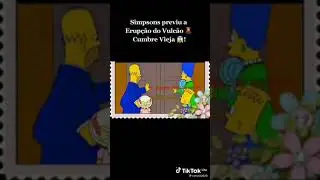 os Simpsons preveu o vulcão 🌋DE 2021
