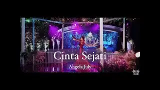 ANGELA JULY | Cinta Sejati (Vocal and Harp Live Performance)