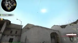 Dust2 T Spawn Smoke From Blue Container