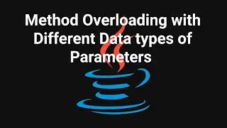 Prgm#79 Method Overloading with different data types of parameters.