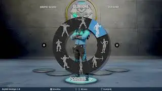 Fortnite skins dancing in lobby for a tiktok