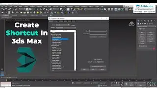 How To Create Shortcut In 3ds Max | Learn With Attitude Academy | 3ds Max | 