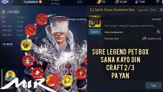 Mir4 Easy legend pet na naman ang F2P craft na agad bago mawala