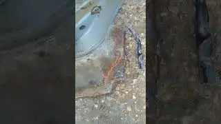 задняя арка калина. ржавчина внутри