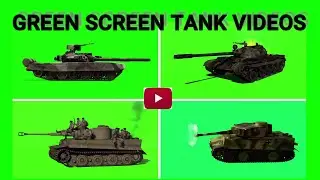 Top Five Green Screen Tank Videos | Green Screen Army Battle Tank
