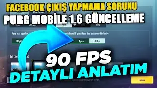 90 FPS NASIL YAPILIR || PUBG MOBİLE FACEBOOK ÇIKIŞ SORUNU || HD-HDR 90 FPS YAPMA