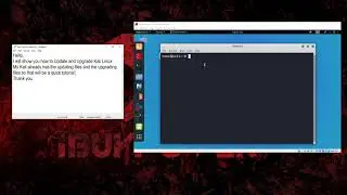 How to update and Upgrade Kali Linux