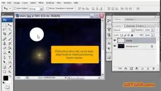 How to use the Move & Hand tools in PhotoShop, PhotoShop CS3