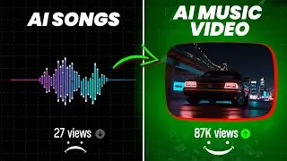 How I Turned Ai Music into Viral Music Video🔥🅵🆁🅴🅴 in 2024?