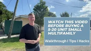 20 Unit Small Multifamily Walkthrough I Renovation I Ned Talks I New Orleans, LA