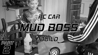 RC Car Traxxas Mud Boss Vinyl Body Build - Part 2