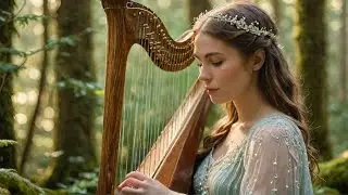 Relaxing Harp Music 🎶 Perfect for Stress Relief & Sleep