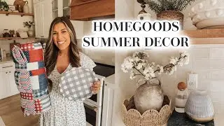 SUMMER HOMEGOODS SHOP WITH ME | patriotic decorating ideas + decor haul!
