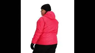 Womens Plus size puffer jacket - Outdoor Research Superstrand Lt Hoodie Jelly Pink #plussize