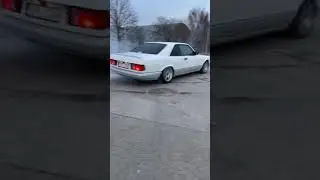 Mb 560SEC burnout