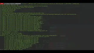 fix Error:Unable to rebuild apk with apktool create embeded backdoor  msfvenom 