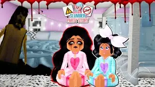 SISTER SLUMBER PARTY GONE WRONG!(SCARY)!-Roblox