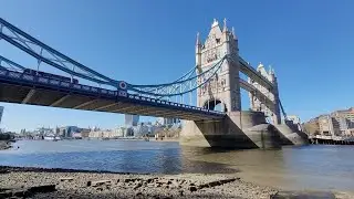 Going on The Beach & Under Tower Bridge For a Different View!