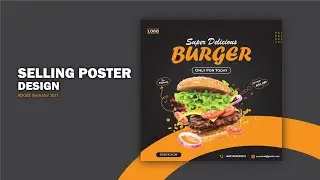 Selling Poster Design  in Adobe  Illustrator || ANBYON Bezier
