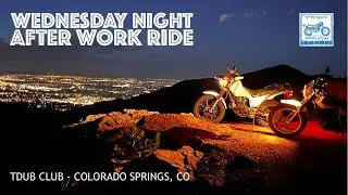 WEDNESDAY NIGHT AFTER WORK RIDE TDUB CLUB COLORADO SPRINGS, for Yamaha TW200 Enthusiast