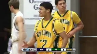 New London vs. Woodstock Academy boys basketball 2/27/13 ECC semifinal