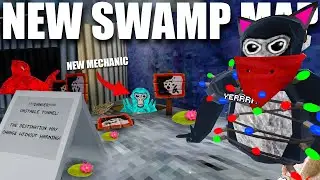 Gorilla Tags NEW Swamp Map UPDATE (Secret Wall)