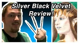 Silver Black Velvet Brush Review - Zelda Portrait