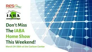 Fairbanks IABA Home Show - Solar Savings