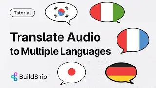 Translate Audio to Multiple Languages with Low-Code