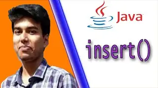 StringBuffer Class insert() method