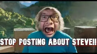 STOP POSTING ABOUT STEVE MINECRAFT!!!!!!!