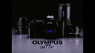 Olympus om77af 1986 Ad