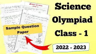 Science Olympiad Questions for Class 1| NSO for Class 1| Olympiad Exam for Class 1| NSO Sample Paper
