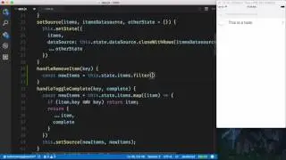 07 egghead react add a remove item button to each row with react native touchableopacity