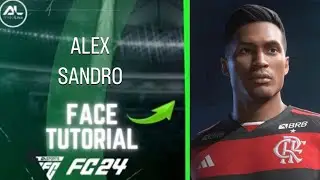 EAFC 24 - ALEX SANDRO Face + Stats (Tutorial)