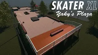 Yaky's Plaza - Skater XL Gameplay Montage With Mods (Link in Description)