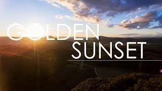 Golden Sunset in 4K