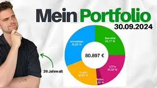 Mein 80.000€ Portfolio als 26-Jähriger | Portfolio-Update Oktober 2024 📈