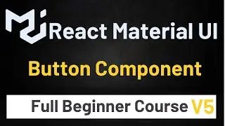 Material UI In React JS Tutorial #2 Button Component | Material UI V5 | Urdu/Hindi