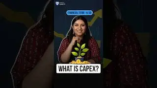 Do you know how companies spend on growth? | Financial Terms 4/30: CAPEX #shorts #zerodhavarsity