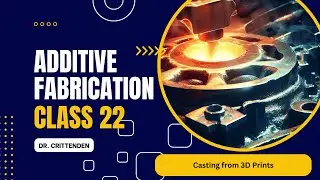 Summer 2023 Additive Fabrication | Casting from 3d Prints