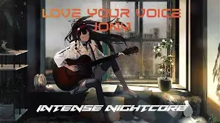 Love your voice - Jony (Bass Boosted) | Intense Nightcore